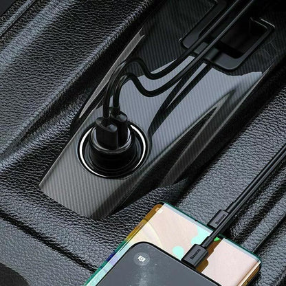 Kit de chargeur de voiture USB 3,1 A avec émetteur FM sans fil et récepteur Bluetooth 5.0