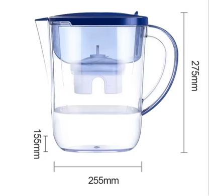 Carafe Filtrante Alcaline 3,5L avec Filtre Actif